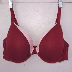 Victoria's Secret Lined Perfect Coverage Bra 38D